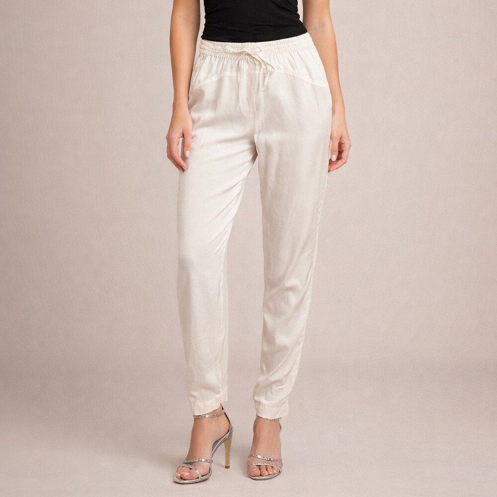 Rebecca Taylor Silk Blend Jogger Pants